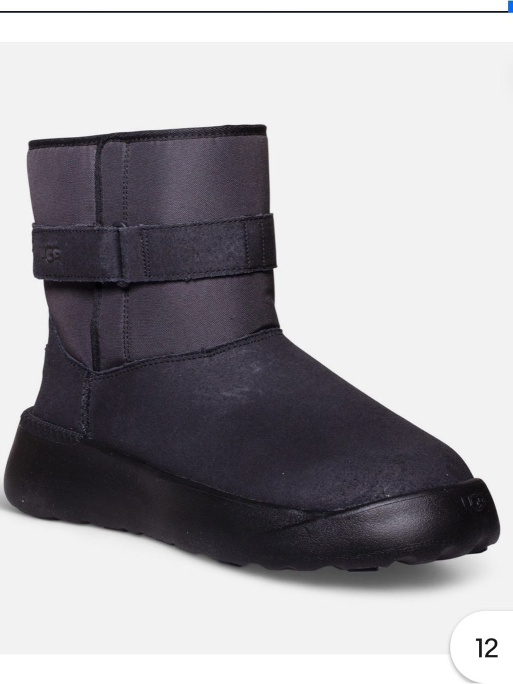 UGG CLASSIC S BLACK BOOTS - MEN'S